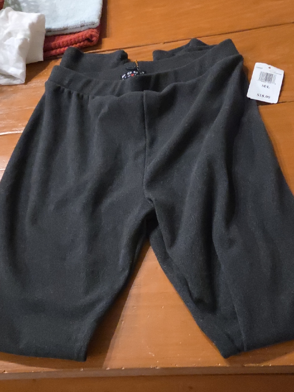Black Pull-On Bottoms